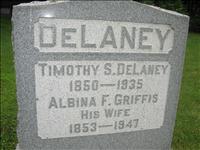 Delaney, Timothy S. and Albina F. (Griffis)